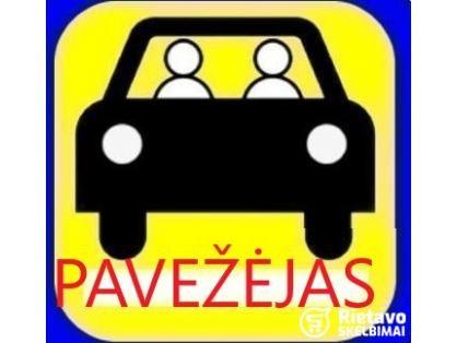  Pavežėjo paslauga.